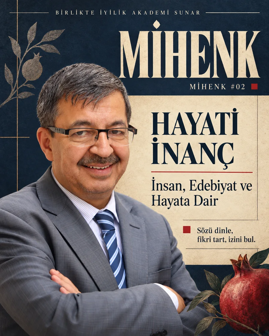 Hayati İnanç buluşma afişi